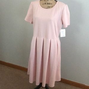 Lularoe baby pink 3X amelia